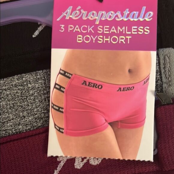 Aeropostale Seamless Boyshorts 3-Pack - Picture 3 of 3